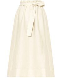 Helen Mcalinden - Neutrals Meg Buttermilk Skirt - Lyst