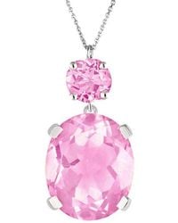 Augustine Jewels - Sterling Or Topaz Drop Necklace - Lyst