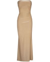 Aguaclara - Doree Midi Dress Strapless - Lyst