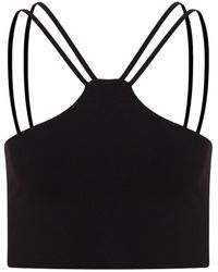 Maan Istanbul - Thin Strap Crop Top - Lyst