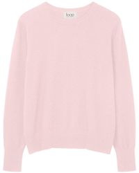 Loop Cashmere - Cashmere Crew Neck Sweater - Lyst