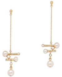 Grosse - Pearl & Crystal Statement Drop Earring, Series Pearl Light - Lyst