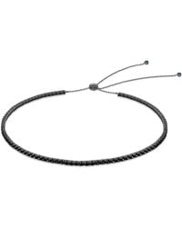 SALLY SKOUFIS - Rebel Chain Necklace With Made Sapphire & Cz Diamond Stimulant - Lyst