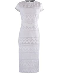 Smart and Joy - Tailor Cap Sleeves Lace Dress - Lyst