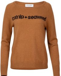 Catnip and Seaweed - Neutrals The Catnip + Seaweed Cashmere Sweater - Lyst