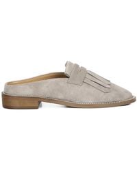 Rag & Co - Lena Genuine Suede Mules - Lyst