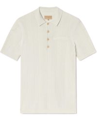 Weston Jon Boucher - Alastair Slim Fit Knit Polo - Lyst