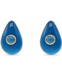 Michael Nash Jewelry - Rosamund Cerulean Resin Pierced Earrings - Lyst
