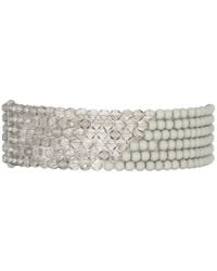 Fairchild Baldwin - Neutrals Masai Choker Necklace - Lyst