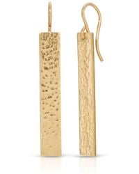 Heather Hawkins Jewelry - Hand Hammered Bar Earrings - Lyst