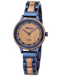 Waidzeit - Petite Bleu Watch With Wooden Strap - Lyst