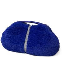 Springmoonatelier - Royal Handmade Plush Clutch Bag – Limited Edition Winter Luxury - Lyst