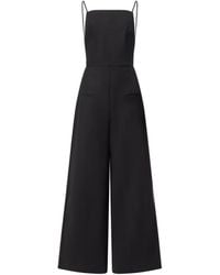 Audrey Vallens - Cotton Jumpsuit - Lyst