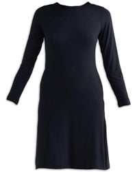REISTOR - Long Sleeves Fitted Short Dress - Lyst