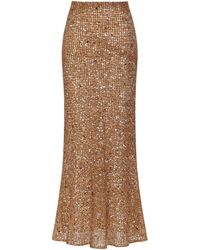 NAZLI CEREN - Clea Crochet Skirt - Lyst