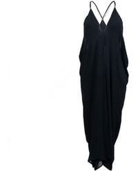 Laura Daili - Noir Crystal Flow Dress - Lyst