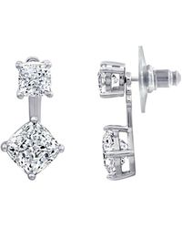 Diamonbliss - Marilyn Monroe Convertible Jacket Drop Earrings - Lyst