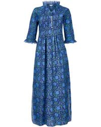 At Last - Cotton Annabel Maxi Dress - Lyst