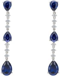 LÁTELITA London - Elizabeth Drop Earrings Tanzanite - Lyst