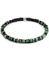 Anchor and Crew - Emerald Innot & Stone Bracelet - Lyst