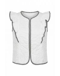 Nooki Design - Aster Padded Frill Gilet - Lyst