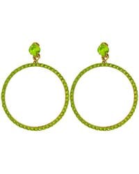 Vickisarge - The Large Hoop Earrings - Lyst