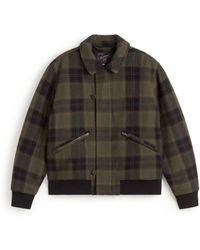 Thinking Mu - Amir Checkered Wool Jacket - Lyst
