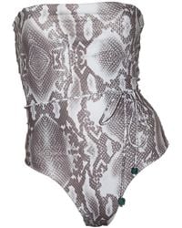 Terra Dea - Loco Reversible One Piece Swimsuit - Lyst