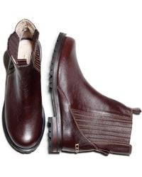 Mafalda - Marah Coffee Chelsea Boots - Lyst