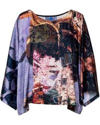 ARTISTA - Geisha Printed Blouse - Lyst