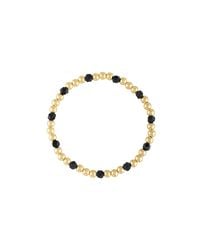 Olivia Le - Matte Onyx Gemstone Bubble Bead Bracelet - Lyst