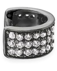SALLY SKOUFIS - Destiny Ear Cuff With Made Cz Diamond Stimulant - Lyst