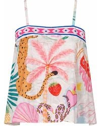 LOVEIST STORE - Nancy Linen Feel Camisole Top - Lyst