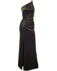 Me & Thee - Sofia Velvet Maxi Dress - Lyst