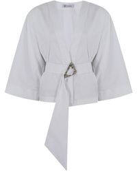 Mirimalist - Kimono Shirt - Lyst