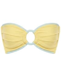 Montce - Sunshine Binded Tori Ties Bandeau Bikini Top - Lyst