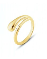 Spero London - Signature Sterling Stacking Snake Ring - Lyst