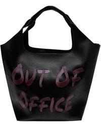 Lilly Loves - Embroidered Out Of Office Large Handbag - Lyst