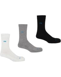 Peper Harow - Made in England - Three Pack Recycled Sport Socks – Mix - Lyst