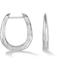 Dower & Hall - Large Horseshoe Nomad Huggie Hoops - Lyst