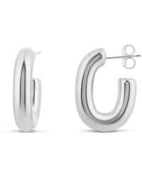SHYMI - U Shaped Hoop Earrings - Lyst