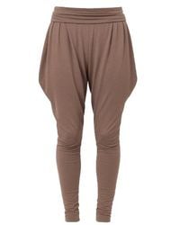 Conquista - Jersey Harem Style Pants With Pockets - Lyst