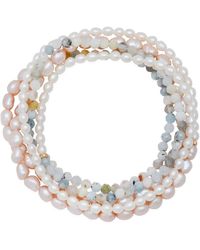 Soul Journey Jewelry - Avril Pastille Pearl Bracelet - Lyst
