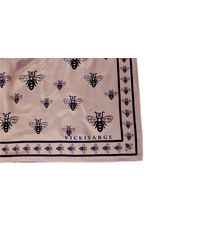 Vickisarge - The Silk Bee Scarf - Lyst