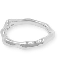 Cote Cache - Organic Band Ring - Lyst