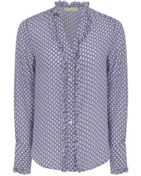 Guinea London - Silk Top - Lyst
