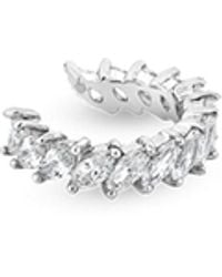 SALLY SKOUFIS - Emergence Ear Cuff With Made Cz Diamond Stimulant - Lyst