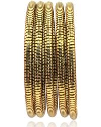Michael Nash Jewelry - Ginevra Multi Layer Plated Stainless Steel Braceletmulti Layer Plated Stainless Steel Bracelet - Lyst