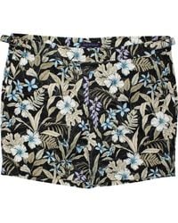 lords of harlech - Pool Swirl Floral Black - Lyst