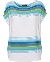 Conquista - Sleeveless Top With Striped Print - Lyst